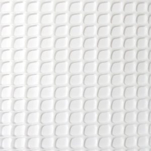 Rolo de malha de proteção cor branco 1x25m quadro: 4,5x4,5mm faura