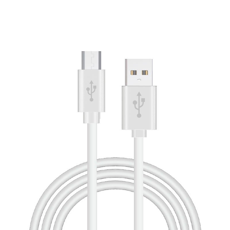 Cable USB Compatible COOL Universal (Micro-Usb) 1.2 metros branco 2.4 Amp