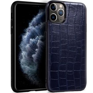Capa COOL para iPhone 11 Pro Leather Crocodile Marino