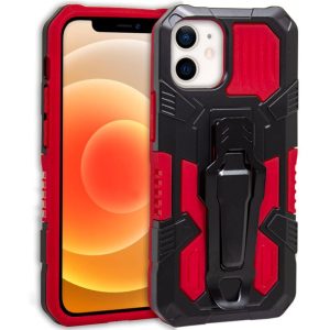 Capa COOL para iPhone 12 mini Hard Clip vermelho