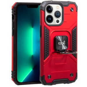 Capa COOL para iPhone 13 Pro Hard Anilla vermelho