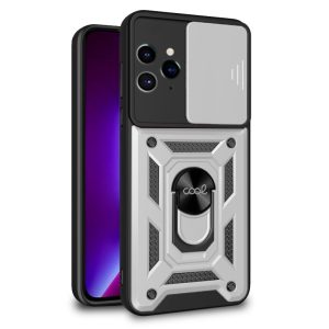 Capa COOL para iPhone 14 Pro Hard Ring Prata