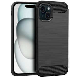 Capa COOL para iPhone 15 Carbón preto