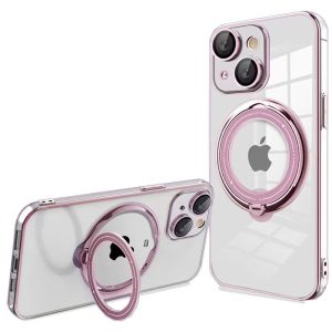 Capa COOL para iPhone 15 Plus Magnética Ring Rosa