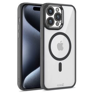 Capa COOL para iPhone 15 Pro Magnética Borde preto