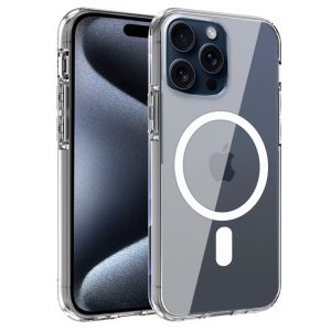 Capa COOL para iPhone 15 Pro Magnética Transparente