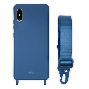 Capa COOL para iPhone X / iPhone XS Cinta azul