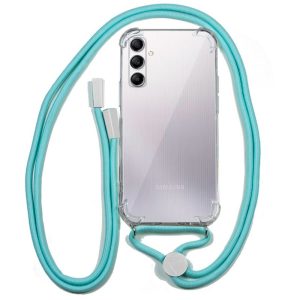 Capa COOL para Samsung A145 Galaxy A14 / A14 5G Cordón Celeste