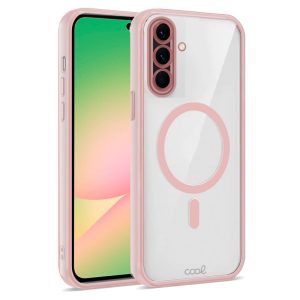 Capa COOL para Samsung A566 Galaxy A56 5G Magnética Borde Rosa
