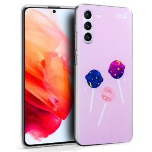 Capa COOL para Samsung G990 Galaxy S21 Dibujos Caramelos