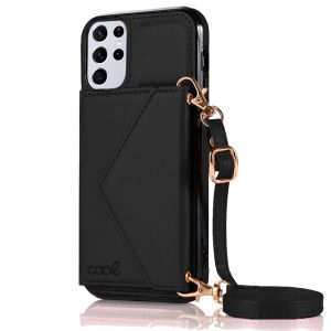 Capa COOL para Samsung G998 Galaxy S21 Ultra Colgante Wallet preto