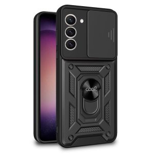 Capa COOL para Samsung S916 Galaxy S23 Plus Hard Ring preto