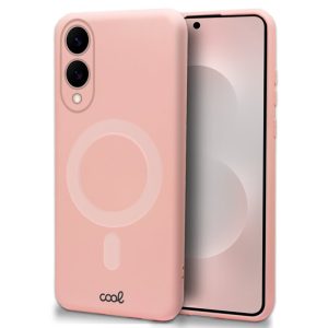 Capa COOL para Samsung S937 Galaxy S25 Edge Magnética Cover Rosa