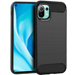 Capa COOL para Xiaomi Mi 11 Lite / Mi 11 Lite 5G Carbón preto