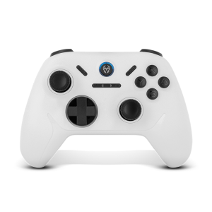 Krom Kadoer branco  Bluetooth/USB Gamepad Analógico/Digital Android, Nintendo Switch, Nintendo Switch 2, PC, iOS
