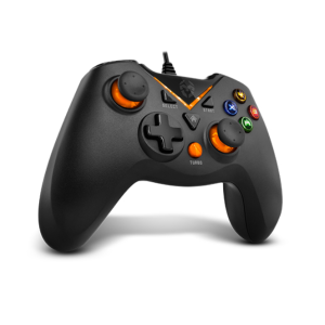 Krom NXKROMKEY mando y volante preto  USB Gamepad Analógico/Digital Android, PC, Playstation 3