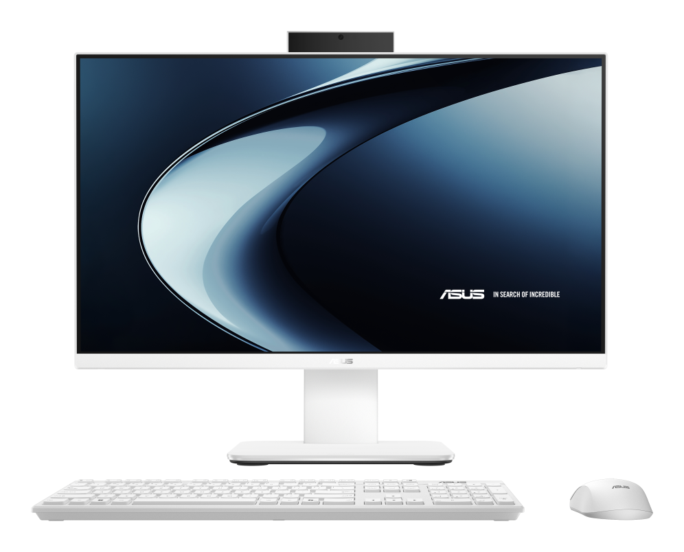 ASUS V400 AiO V440VAK-WPC0580 - Sobremesa todo en uno 23.8" Full HD (Intel Core i7-13620H, 16GB RAM, 512GB SSD, UHD Graphics, Sin Sistema Operativo) branco - Teclado QWERTY español