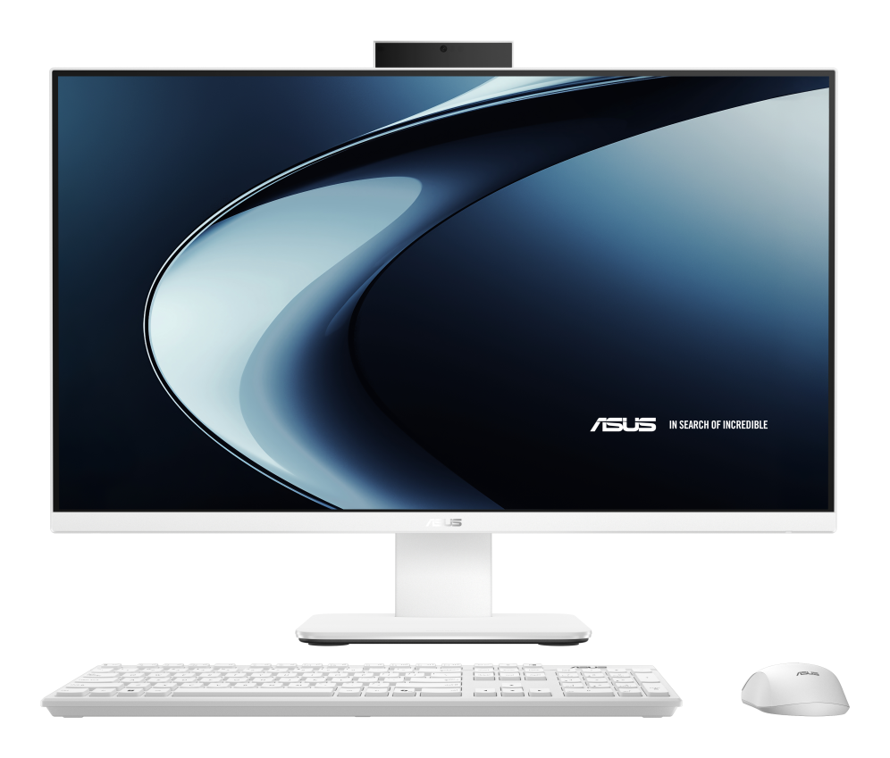 ASUS V400 AiO V470VAK-WPE0280 - Sobremesa todo en uno 27" Full HD (Intel Core i7-13620H, 16GB RAM, 512GB SSD, UHD Graphics, Sin Sistema Operativo) branco - Teclado QWERTY español