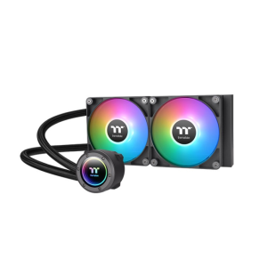 Thermaltake TT TH240 ARGB Procesador Sistema de refrigeração líquida todo en uno 12 cm preto  1 peça(s)