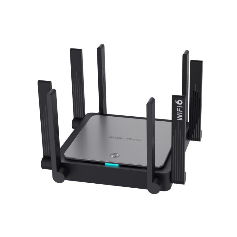 Ruijie Networks RG-EW3200GX PRO router Inalâmbrico Gigabit Ethernet Doble banda (2,4 GHz / 5 GHz) preto