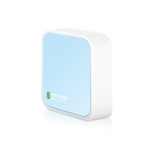 TP-Link TL-WR802N router Inalâmbrico Ethernet rápido Banda única (2,4 GHz) azul , branco
