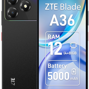 ZTE Blade A36 17,1 cm (6.75") SIM doble Android 15 4G USB Tipo C 4 GB 64 GB 5000 mAh preto
