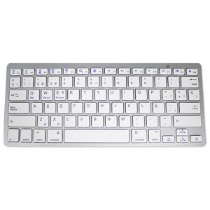 Teclado Slim Bluetooth COOL branco  (Español)