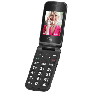Trevi Flex Plus 55 6,1 cm (2.4") preto  Telefone para pessoas idosas
