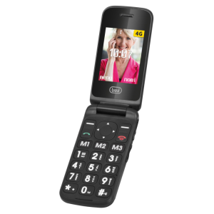 Trevi FLEX PLUS 90 4G 6,1 cm (2.4") 300 g preto  Telefone para pessoas idosas
