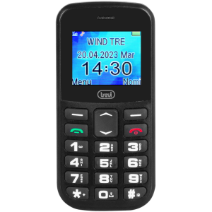 Trevi Max 20 4,5 cm (1.77") 160 g preto  Telefone para pessoas idosas