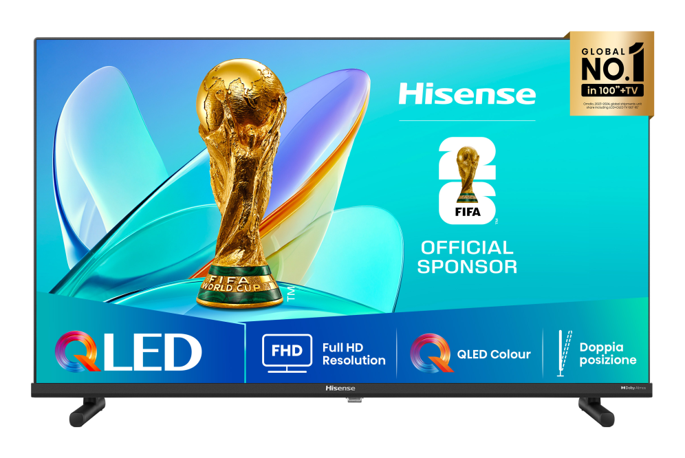 Hisense 40A5Q 101,6 cm (40") Full HD Smart TV Wifi preto