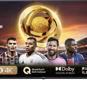 Hisense 50E77NQ 127 cm (50") 4K Ultra HD Smart TV Wifi preto  350 cd / m²