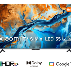 Xiaomi TV S Mini LED 55 2025 139,7 cm (55") 4K Ultra HD Smart TV Wifi preto  1200 cd / m²