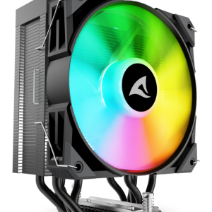 Sharkoon A50 RGB Procesador Refrigerador de ar 12 cm preto  1 peça(s)