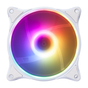 Hiditec N18 ARGB Capa do Computador Ventilador 12 cm branco