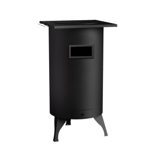 Churrasqueira / aquece pratos redonda ø42 x 78,4 cm