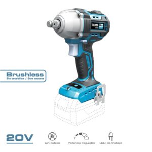 Chave de impacto brushless 450 nm (sem bateria e carregador)