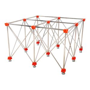 Mesa de trabalho retrátil 120 x 120 cm