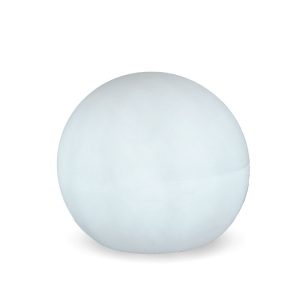 Lâmpada redonda flutuante, solar e bateria recarregável, buly 40, rgb, ø40 x 35 cm