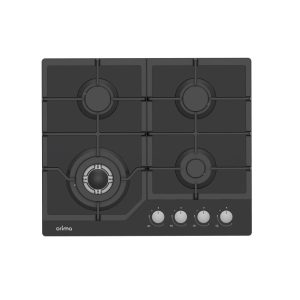 Encastre Placas Cristal Gás Placas Cristal Gás 60cm