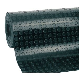 Tapete de borracha em forma de círculos 1,2 x 10 m