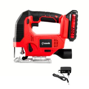 Serra tico-tico sem fios cjs2050 20 v inclui bateria + carregador