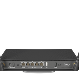 Mikrotik hAP ac³ router Inalâmbrico Gigabit Ethernet Doble banda (2,4 GHz / 5 GHz) preto