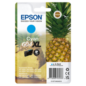 Epson 604XL cartucho de tinta 1 peça(s) Original Alto rendimiento (XL) Cian