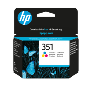 HP Cartucho de tinta original 351 Tri-color
