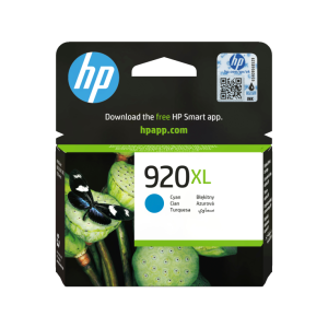 HP Cartucho de tinta original 920XL de alta capacidad cian