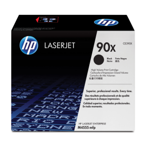 HP Cartucho de tóner original LaserJet 90X de alta capacidad preto