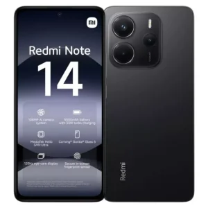 Smartphone Xiaomi Redmi Note 14 8GB/256GB Dual Sim Preto