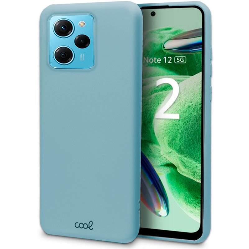 Capa COOL para Xiaomi Redmi Note 12 5G / Poco X5 5G Cover Celeste