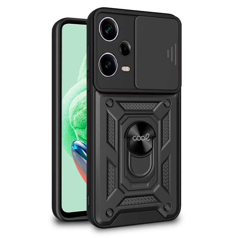 Capa COOL para Xiaomi Redmi Note 12 5G / Poco X5 5G Hard Ring preto